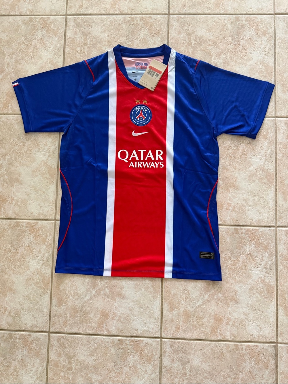 PSG 26/27 Home kit *New Season* player version - D.Doue #14